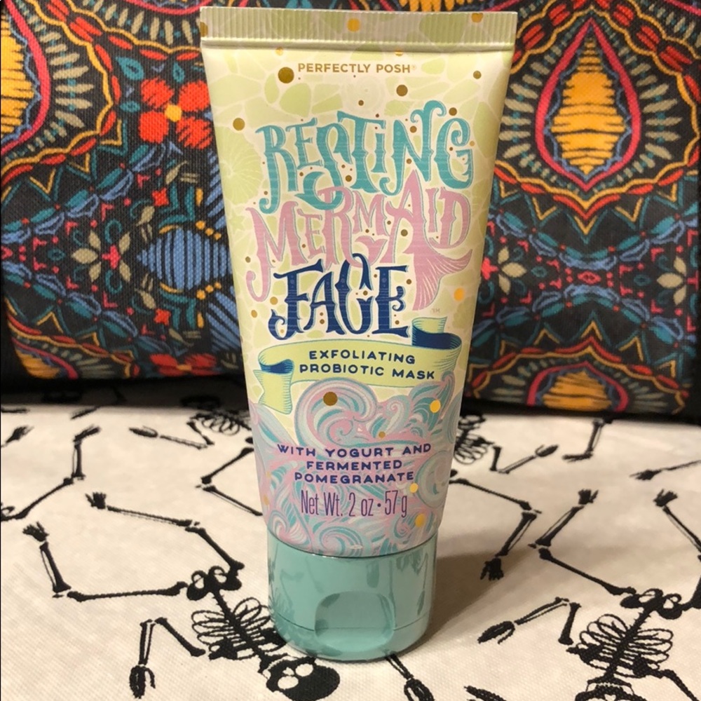 Resting Mermaid Face Mask
